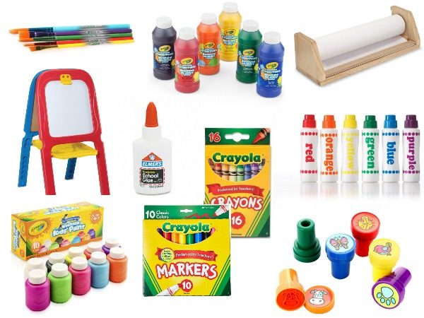 The best art supplies for toddlers- our top 10 favorites.