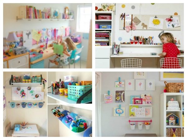 11 brilliant ideas for storing and organizing kids art supplies