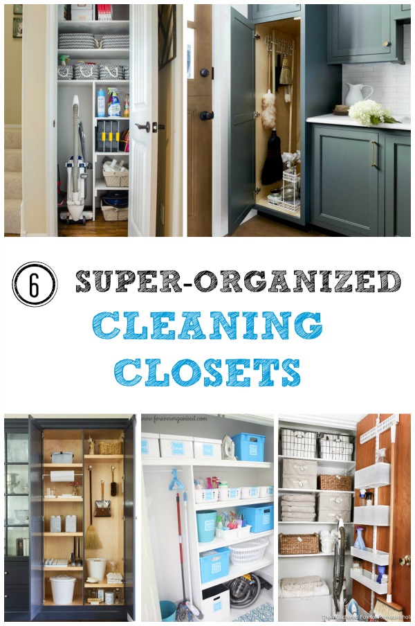Cleaning closet organization: 6 inspirational ideas — The Organized Mom ...
