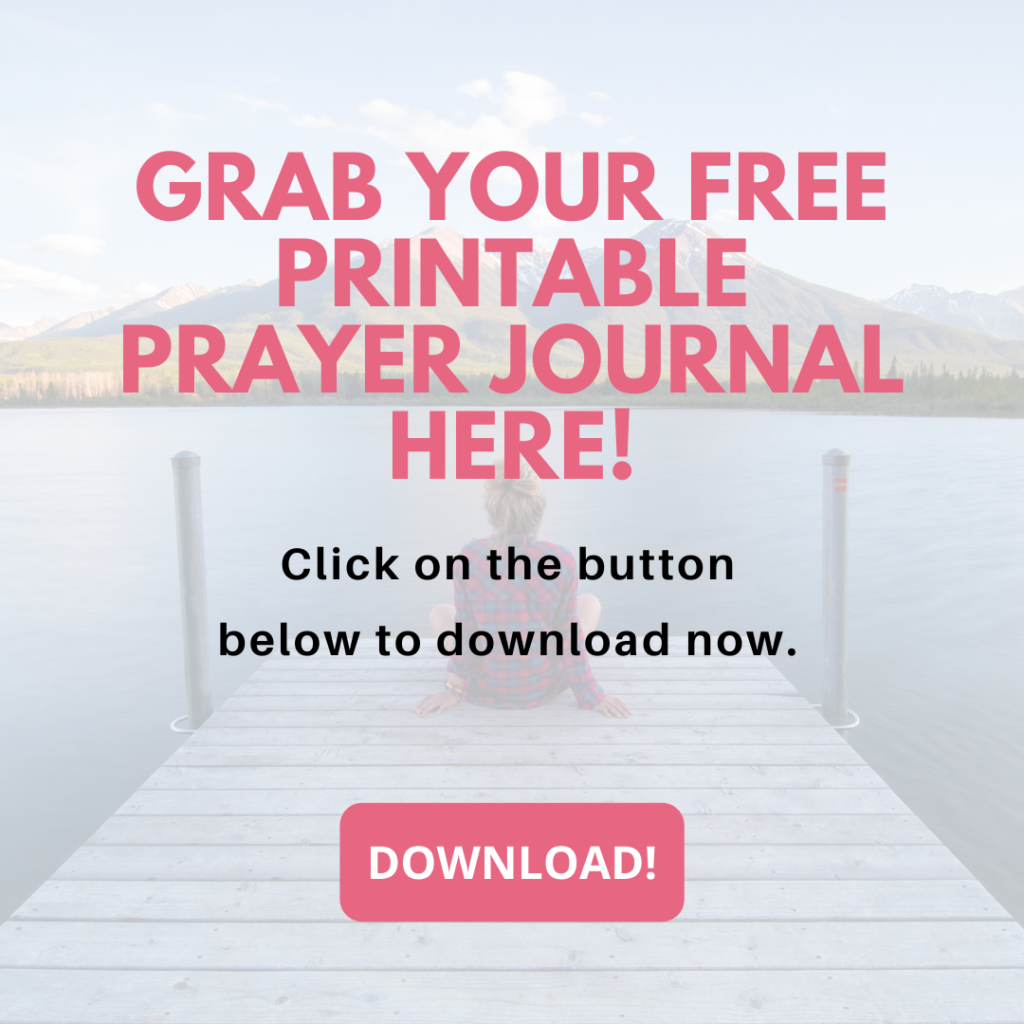 Prayer journal: 31 Bible verses about anxiety [free printable] — The