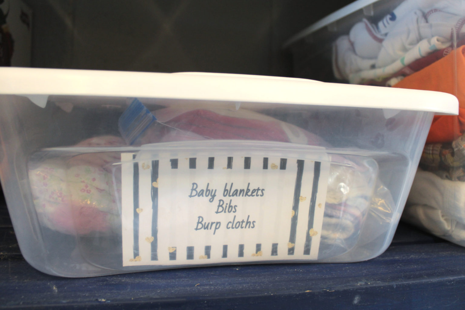 Baby clothes storage labels [printable & customizable] — The Organized ...