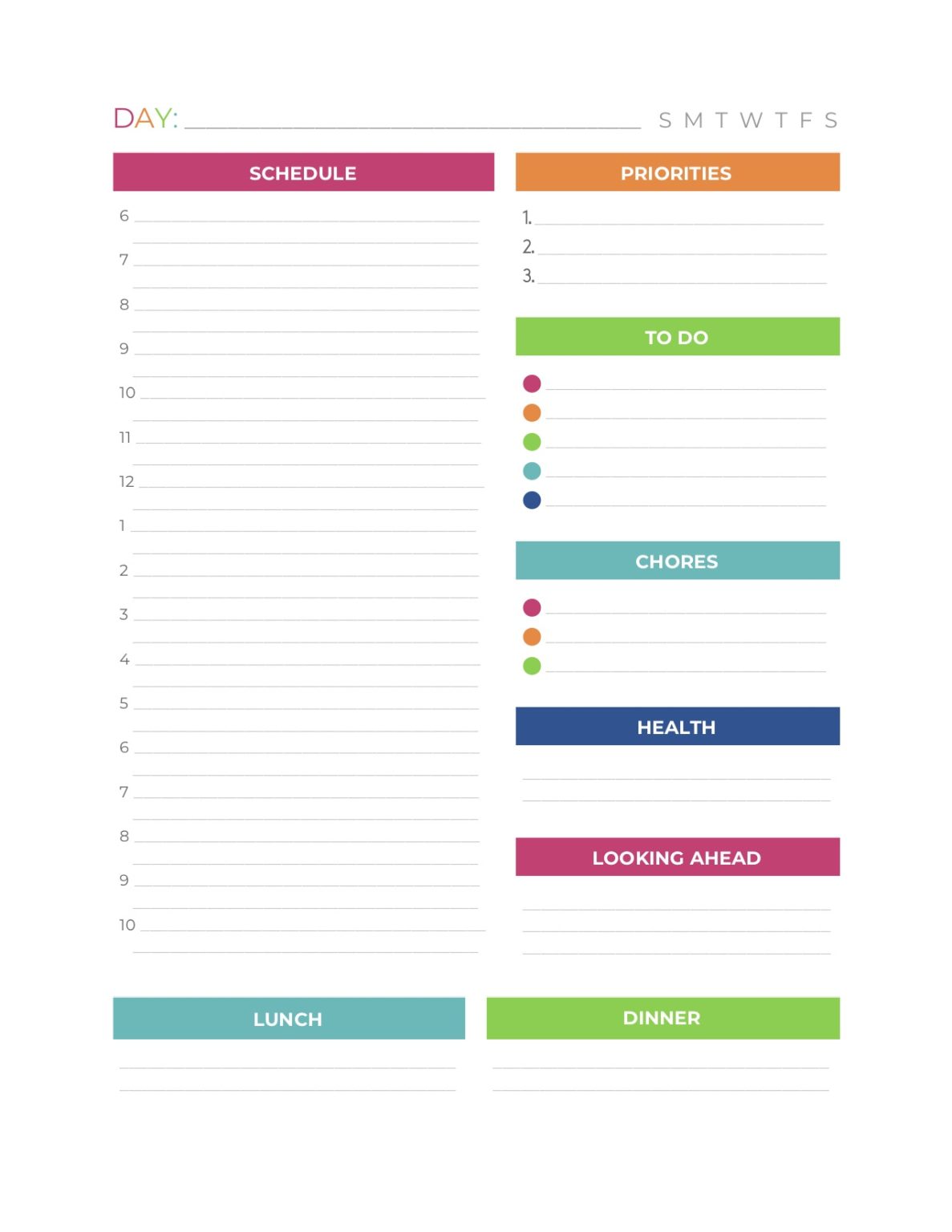 Your to do list & calendars — The Organized Mom Life