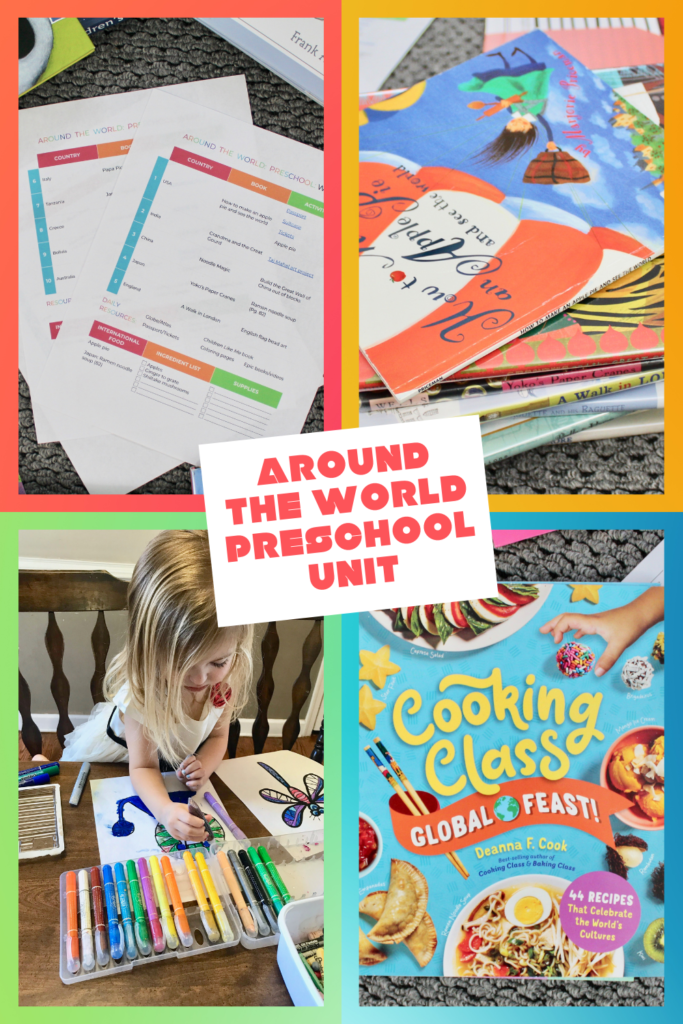 Around The World Preschool Unit — The Organized Mom Life