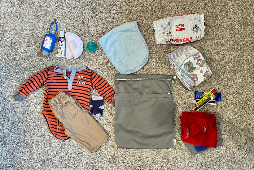 Minimalist diaper bag checklist — The Organized Mom Life